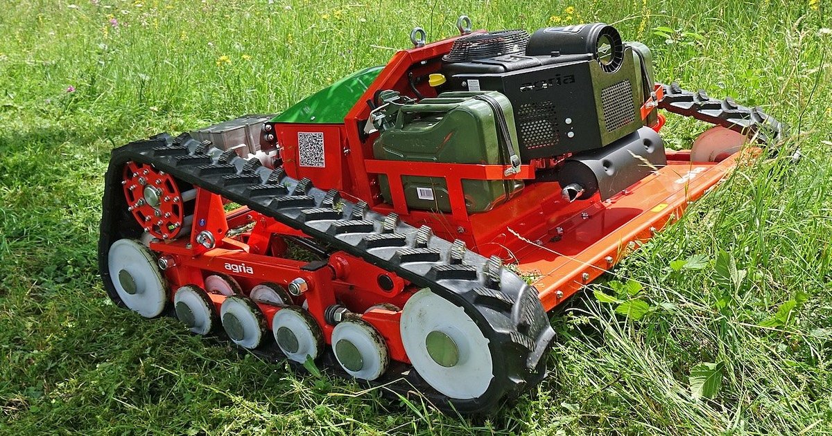 Remote Controlled Lawn Mower