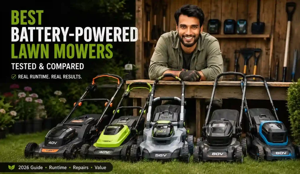 Best Battery-Powered Lawn Mowers