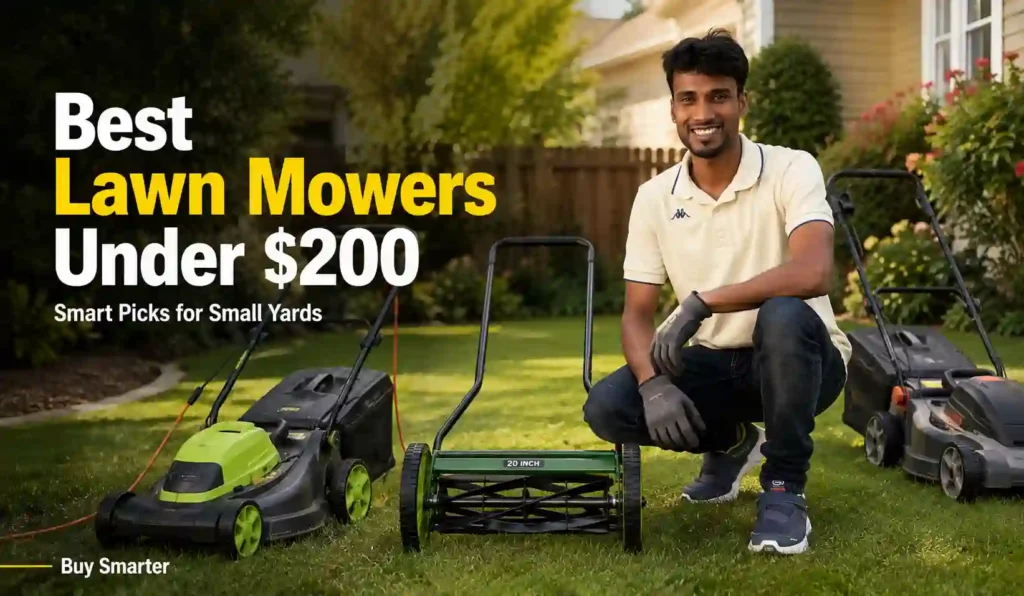 Best Budget Lawn Mowers Under $200