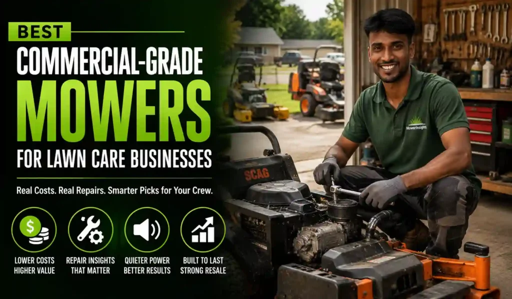 Best Commercial-Grade Mowers for Lawn Care Businesses