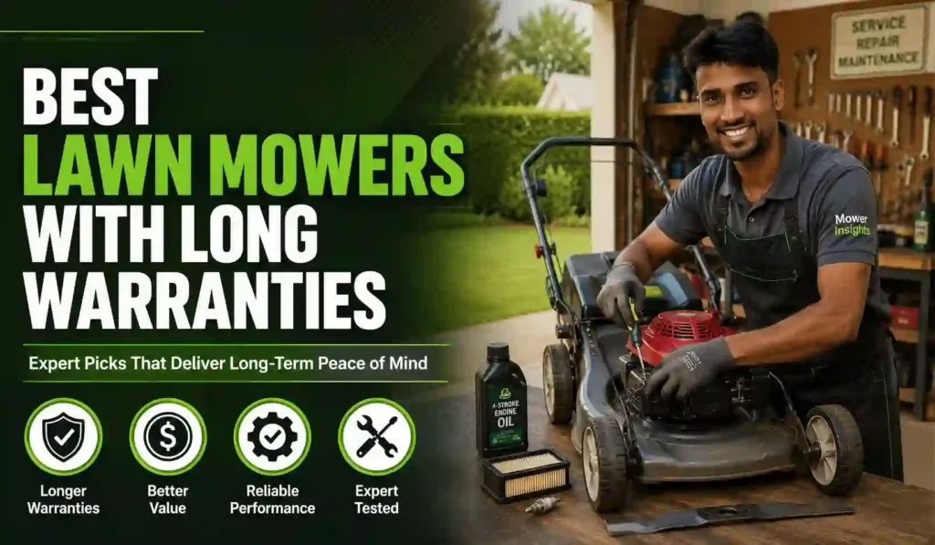 Best Lawn Mowers With Long Warranties