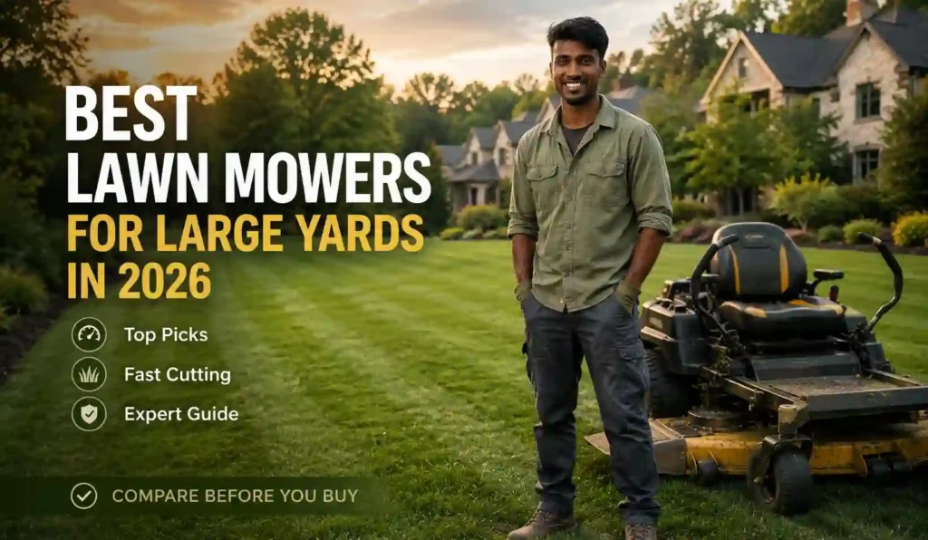 Best Lawn Mowers for Large Yards I Trust