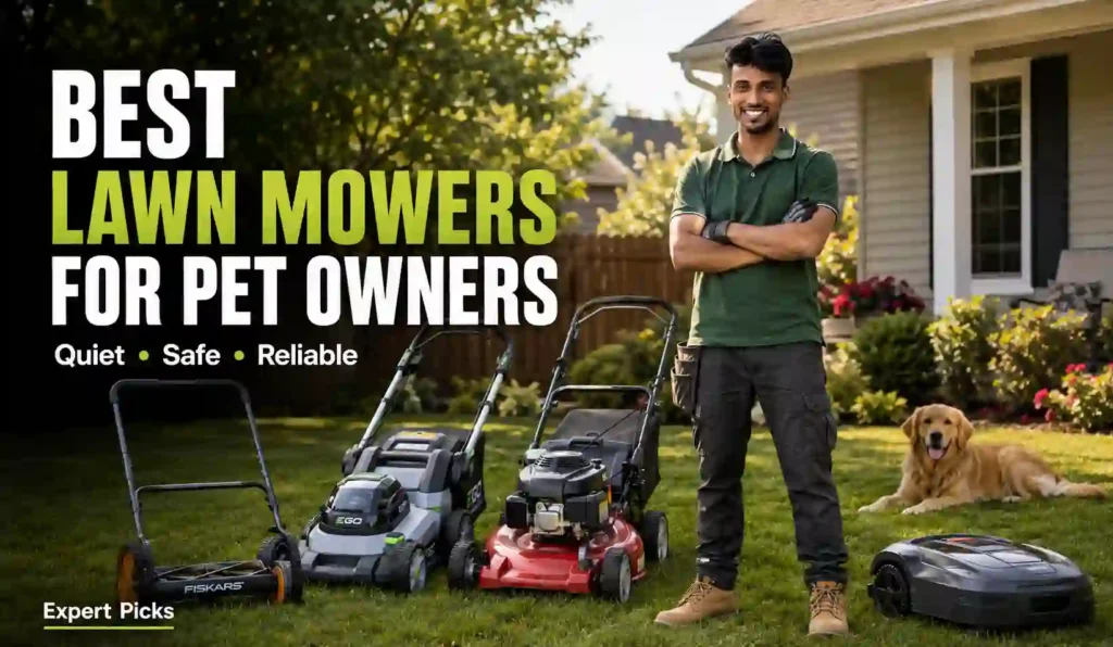 Best Lawn Mowers for Pet Owners