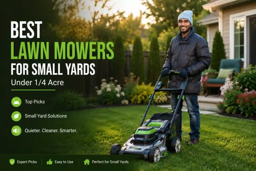 Best Lawn Mowers for Small Yards