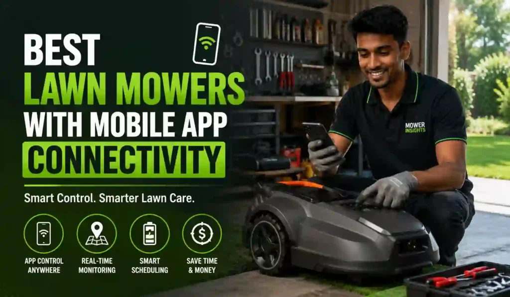 Best Lawn Mowers with Mobile App Connectivity