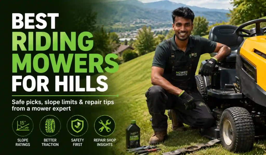 Best Riding Mowers for Hills