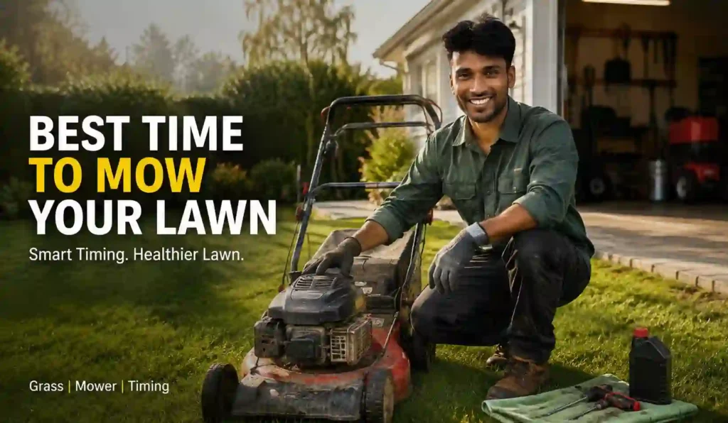 Best Time of Day to Mow Your Lawn