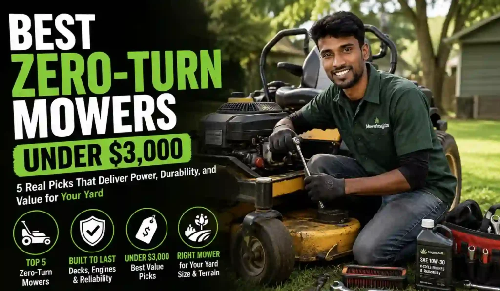 Best Zero-Turn Mowers Under $3000