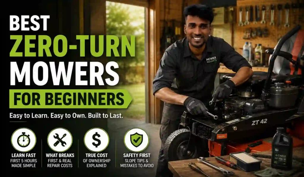 Best Zero-Turn Mowers for Beginners