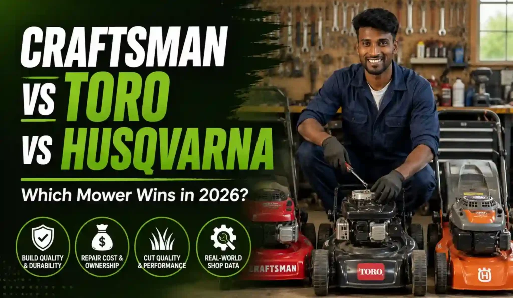 Craftsman vs Toro vs Husqvarna