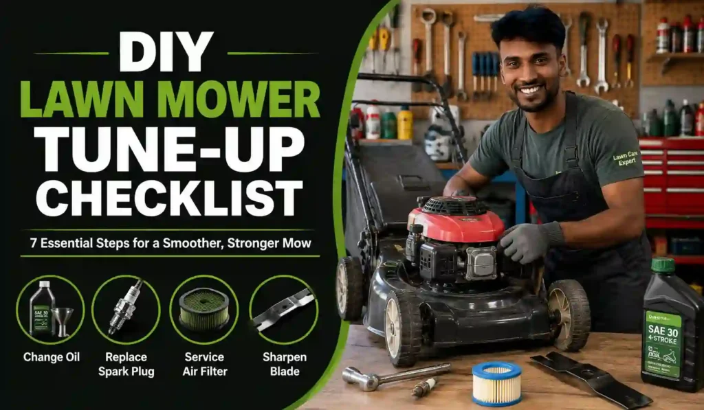 DIY Lawn Mower Tune-Up Checklist