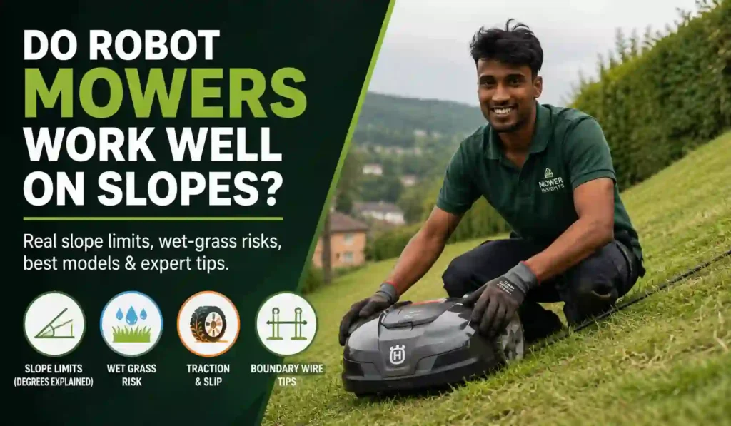 Do Robot Mowers Work Well on Slopes