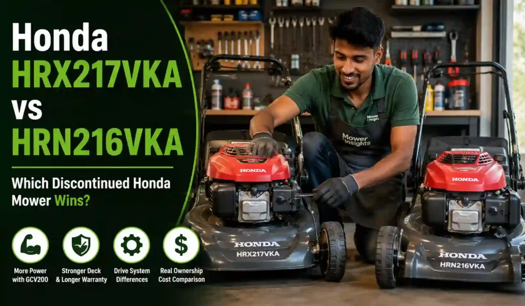 Honda HRX217VKA vs HRN216VKA