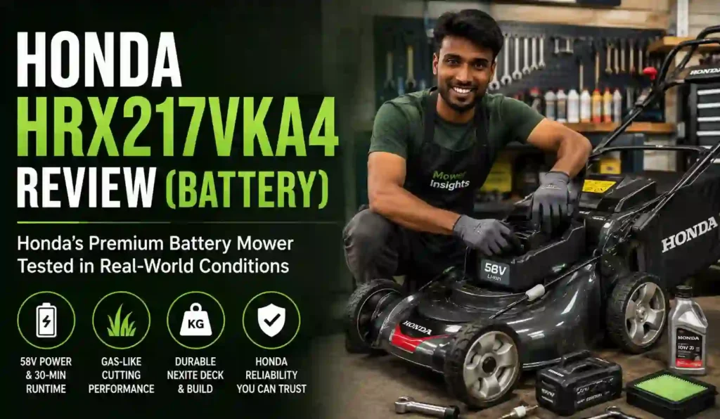 Honda HRX217VKA4 Review