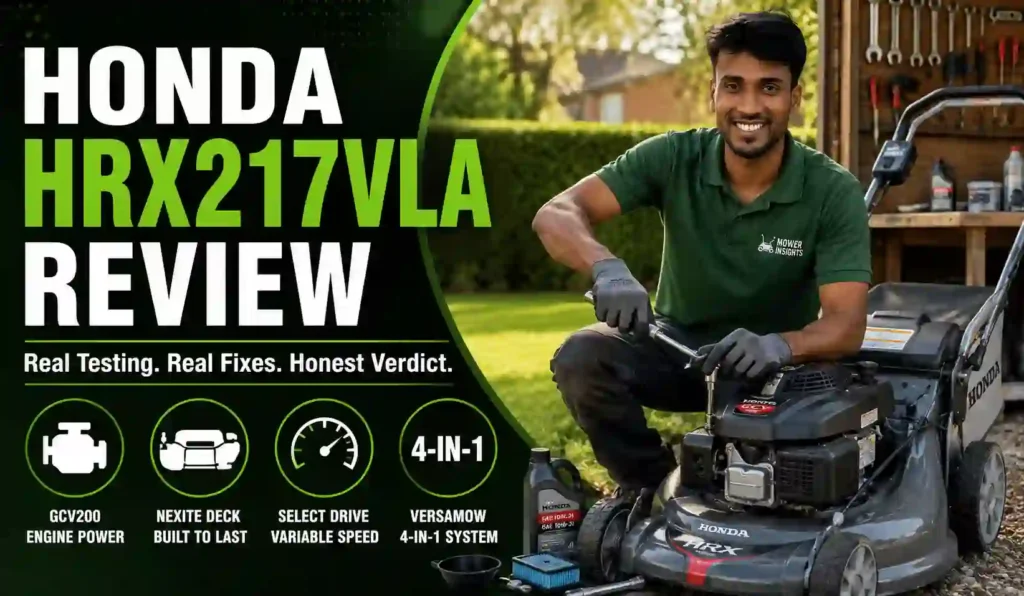 Honda HRX217VLA Review