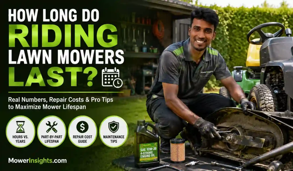 How Long Do Riding Lawn Mowers Last
