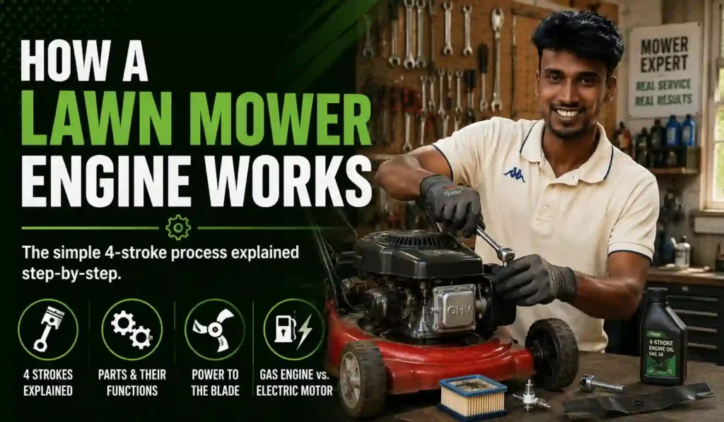 How a Lawn Mower Engine Works