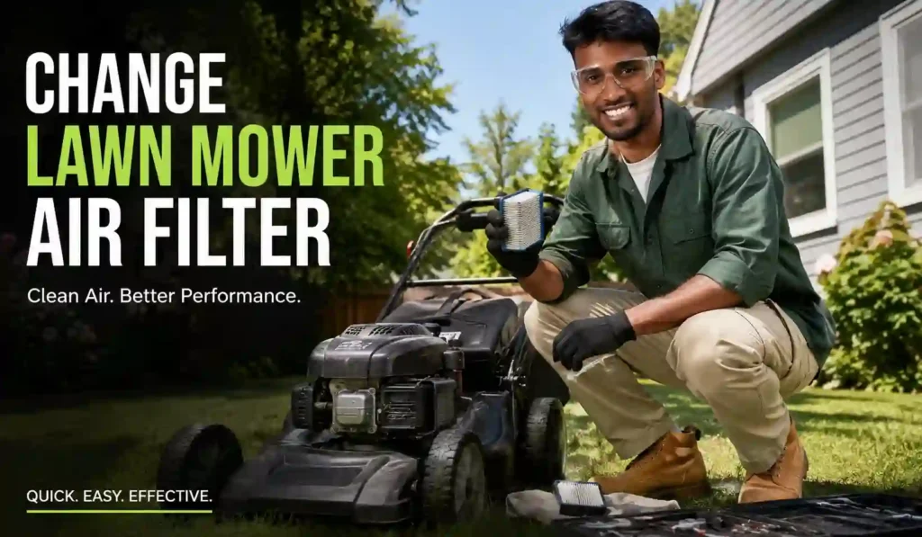How to Change a Lawn Mower Air Filter