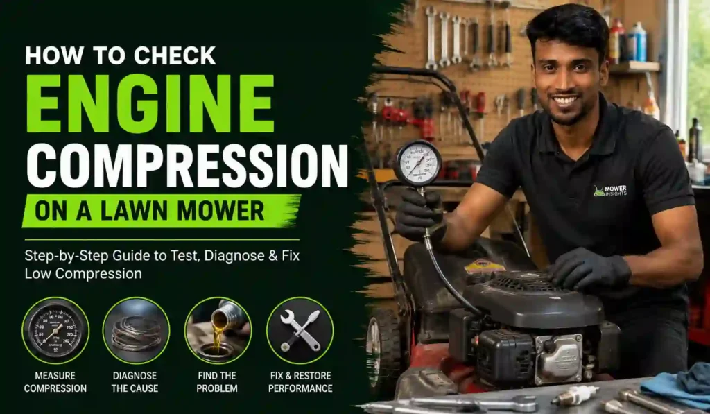 How to Check Engine Compression on a Lawn Mower