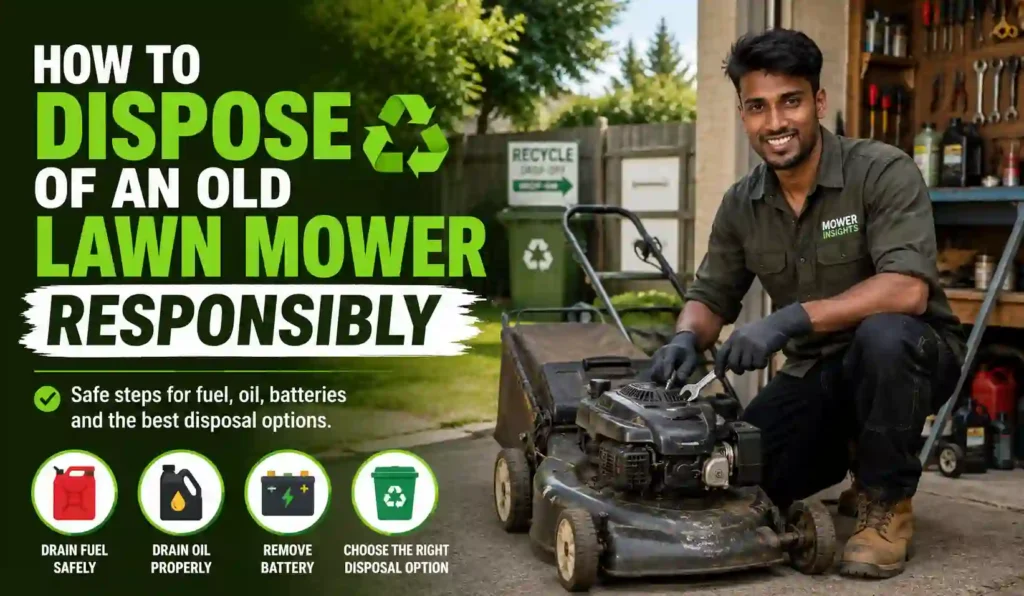 How to Dispose of an Old Lawn Mower Responsibly