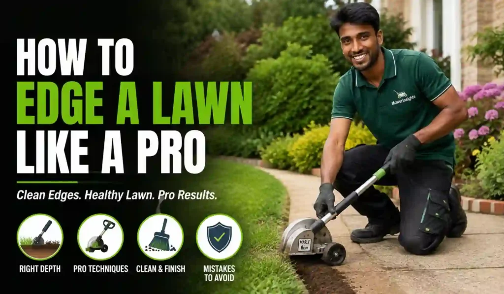 How to Edge a Lawn Like a Pro