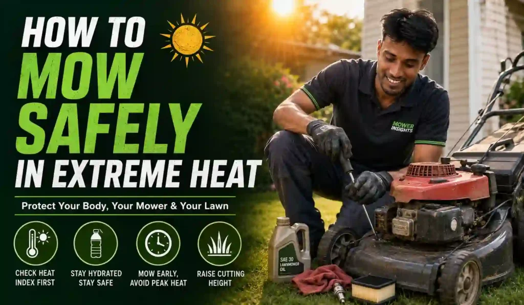 How to Mow Safely in Extreme Heat