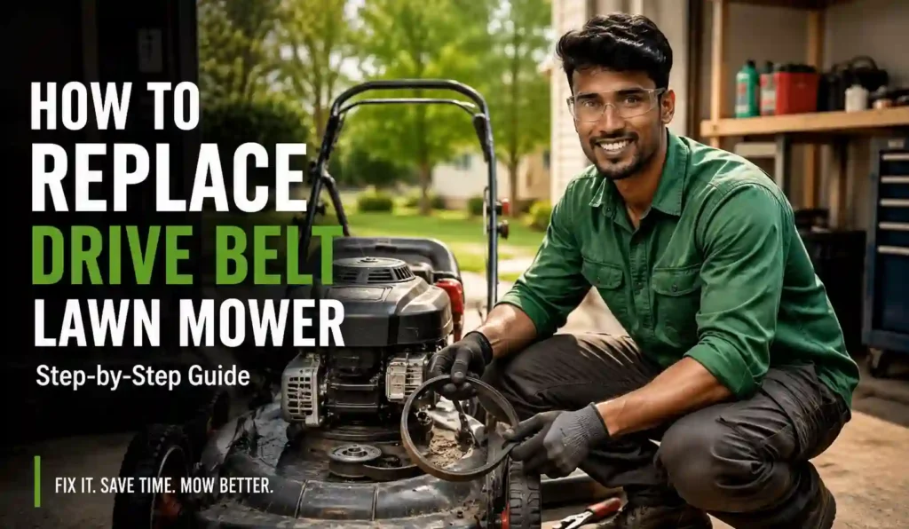 How to Replace Lawn Mower Drive Belt