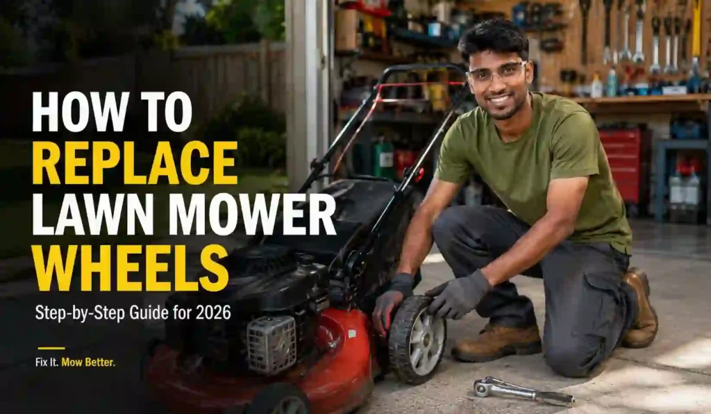 How to Replace Lawn Mower Wheels