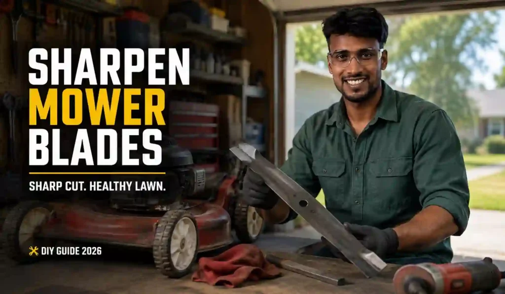 How to Sharpen Lawn Mower Blades at Home
