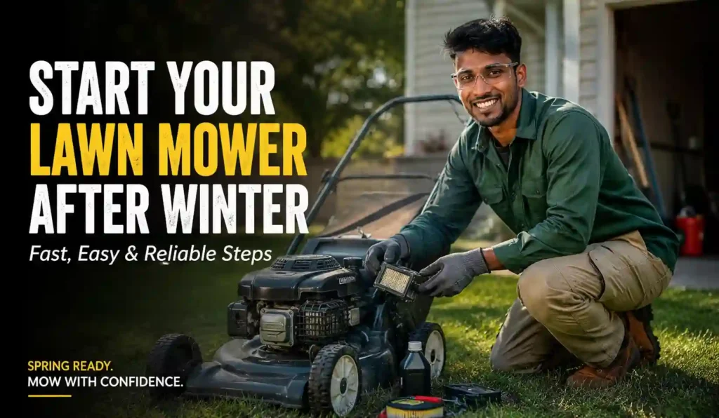 How to Start a Lawn Mower After Winter Storage