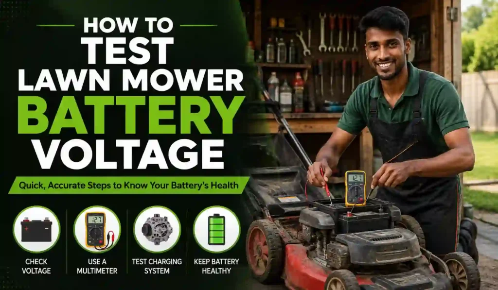 How to Test Lawn Mower Battery Voltage