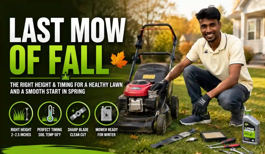 Last Mow of Fall