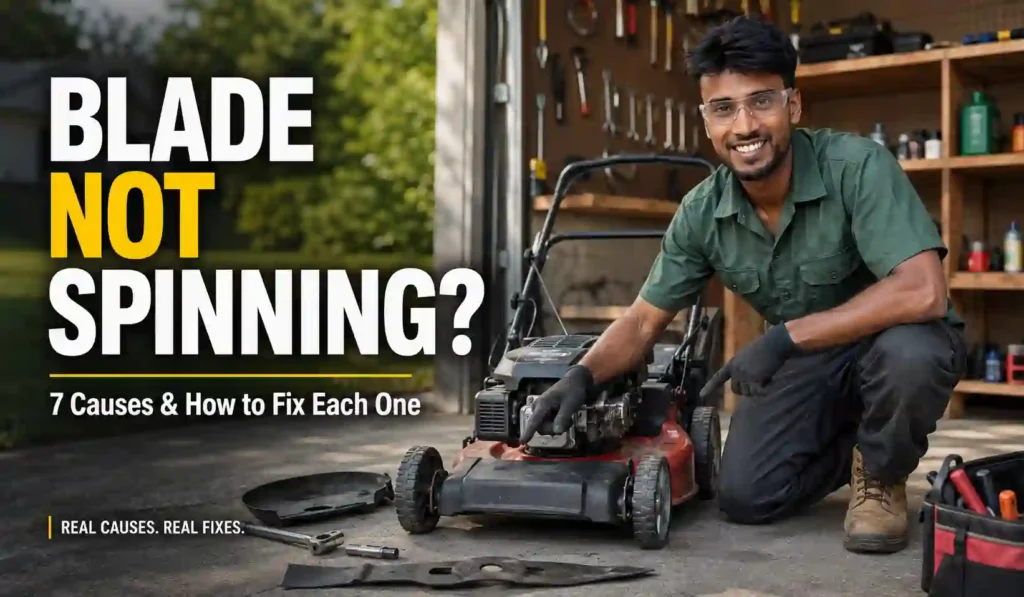 Lawn Mower Blade Not Spinning