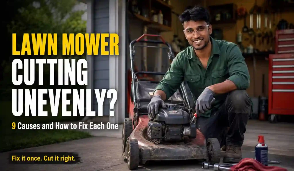 Lawn Mower Cutting Unevenly