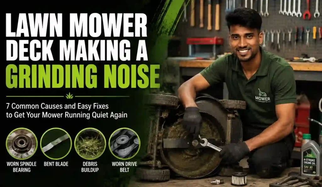 Lawn Mower Deck Making a Grinding Noise