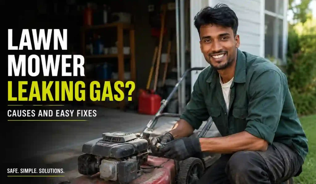 Lawn Mower Leaking Gas