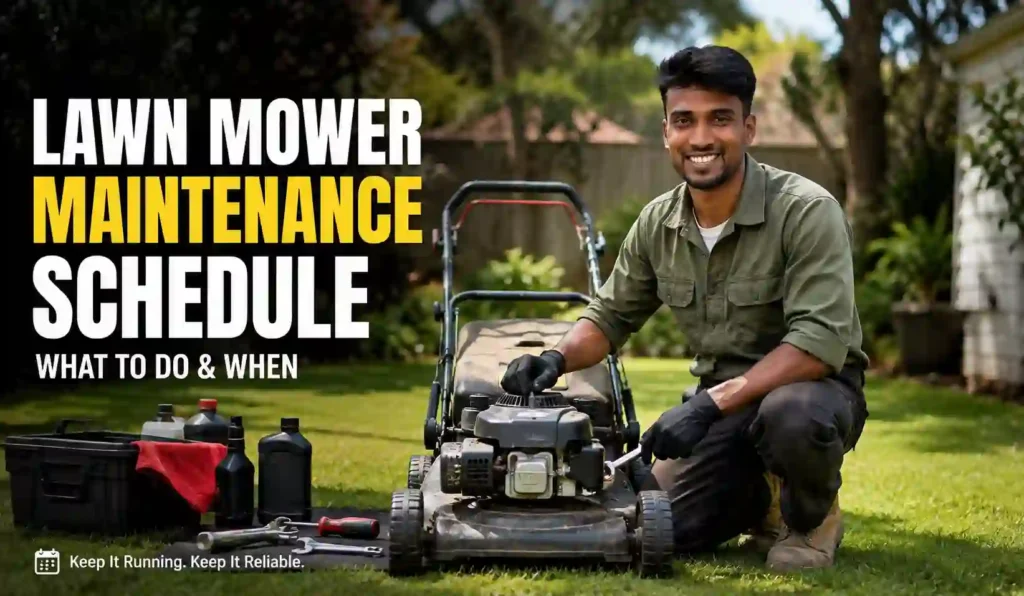 Lawn Mower Maintenance Schedule