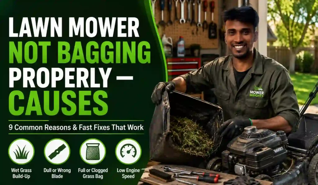 Lawn Mower Not Bagging Properly