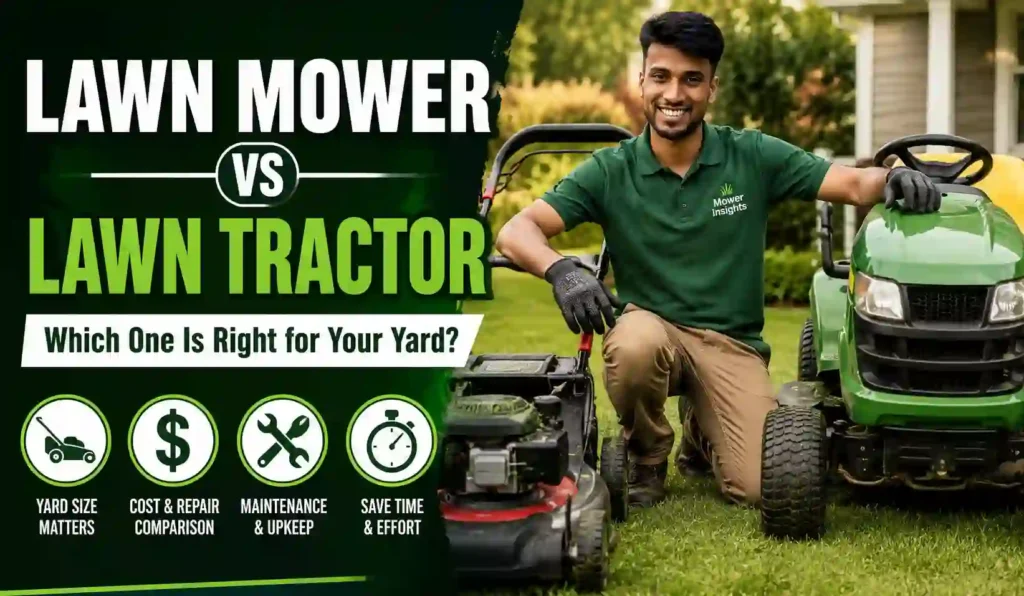 Lawn Mower vs Lawn Tractor