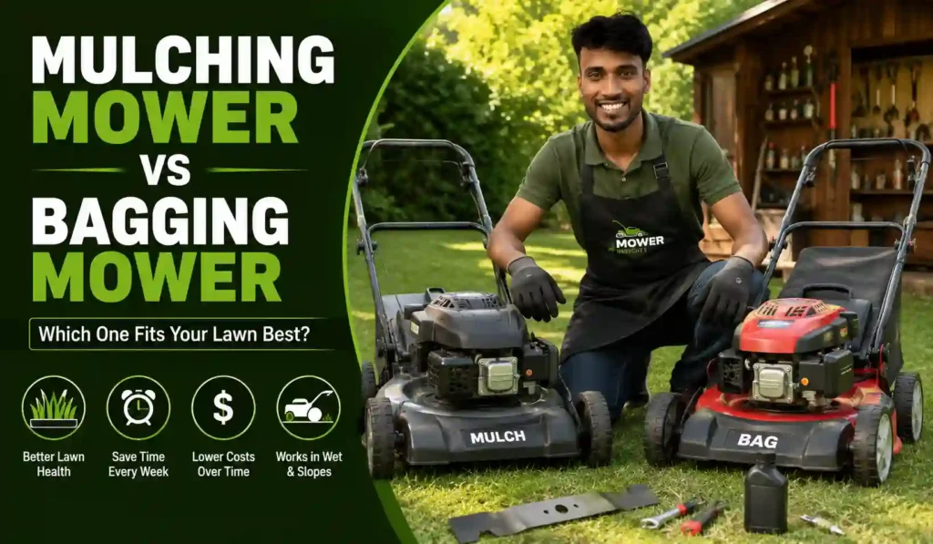 Mulching Mower vs Bagging Mower