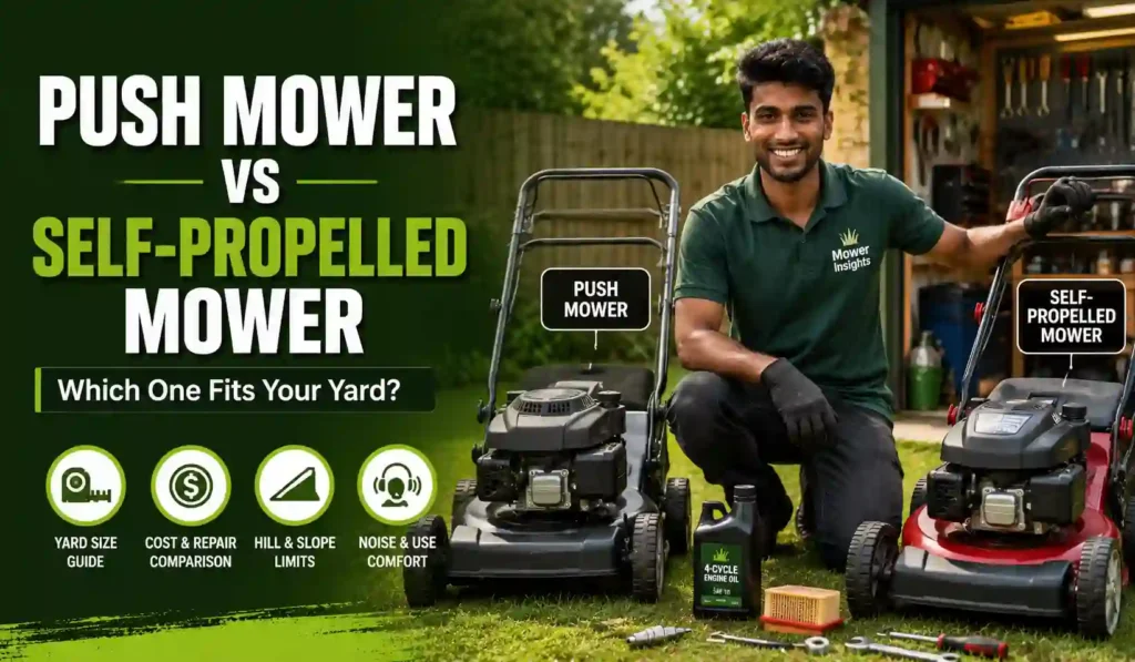 Push Mower vs Self-Propelled Mower