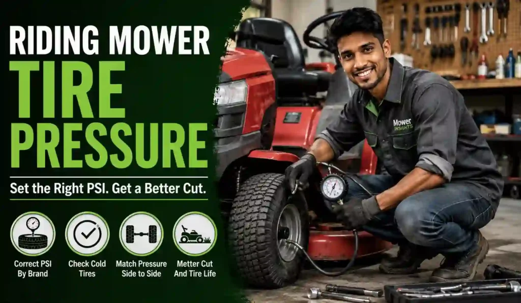 Riding Mower Tire Pressure
