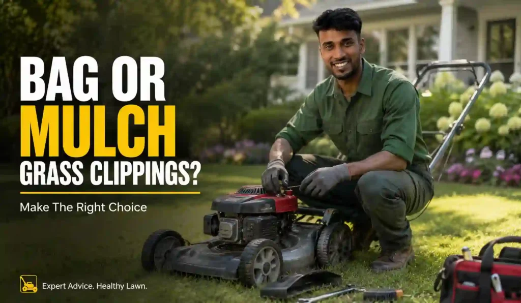 Should You bag or Mulch Grass Clippings