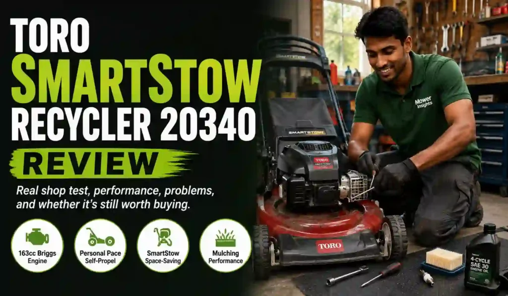 Toro SmartStow Recycler 20340 Review