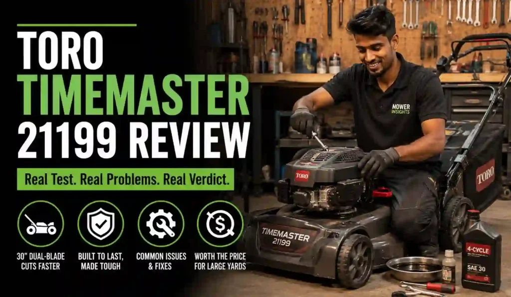Toro TimeMaster 21199 Review
