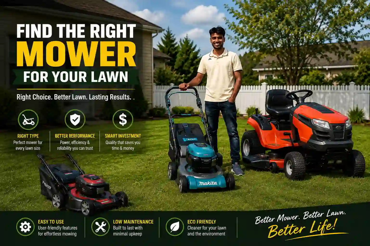 What to Look for in a Lawn Mower