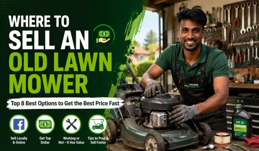 Where to Sell an Old Lawn Mower