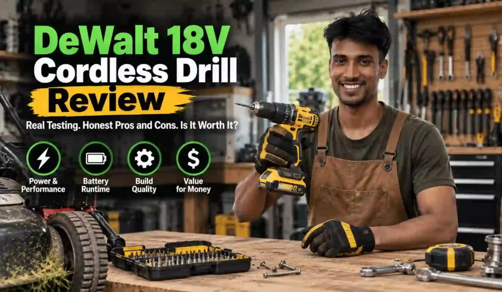 DeWalt 18V Cordless Drill Review