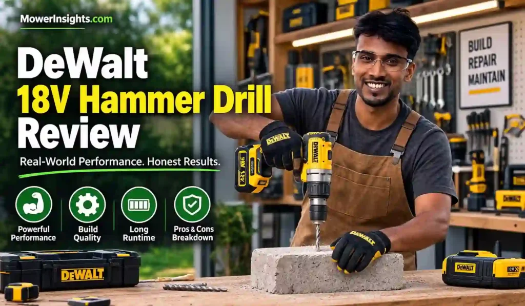 DeWalt 18V Hammer Drill Review