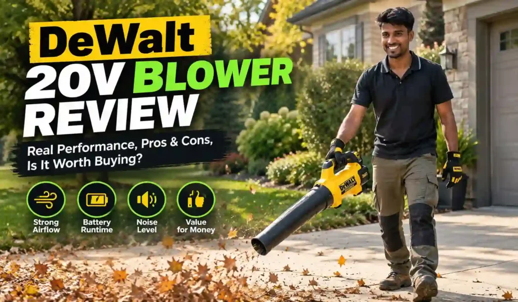 DeWalt 20V Blower Review